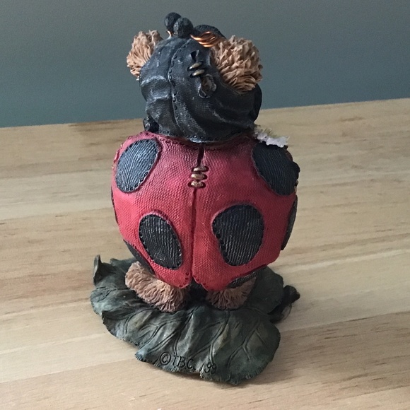 Boyds Bears Lady Bug / Fairy Garden Decor - Picture 2 of 3